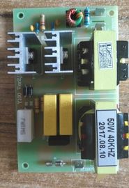 Amplitudo Tinggi Generator Ultrasonic Digital 50W 40K Circuit Board Mengemudi Membersihkan Transduser