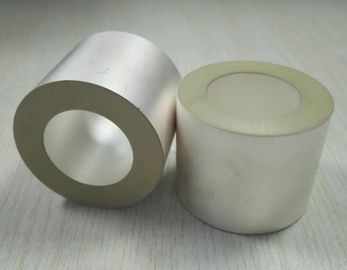 Warna Silver Piezoelektrik Tabung Keramik Elektroda Positif Dan Negatif